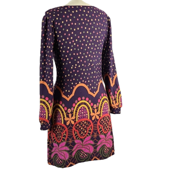 HESSI Retro Multi-Colored Dress - Picture 3 of 10